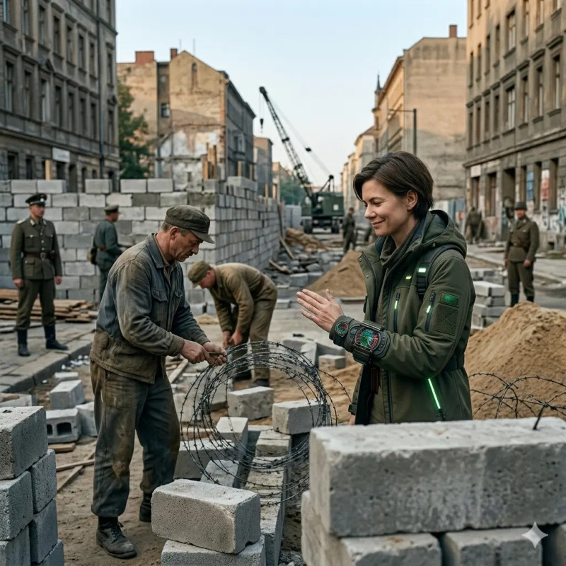 1961 - Construction du Mur de Berlin
